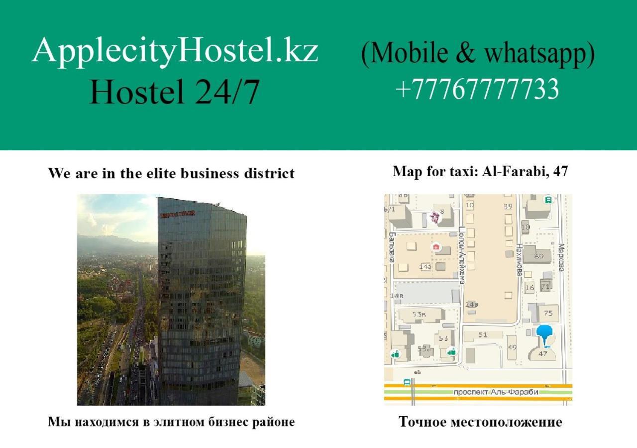 Apple City Hostel Alma-Ata Buitenkant foto